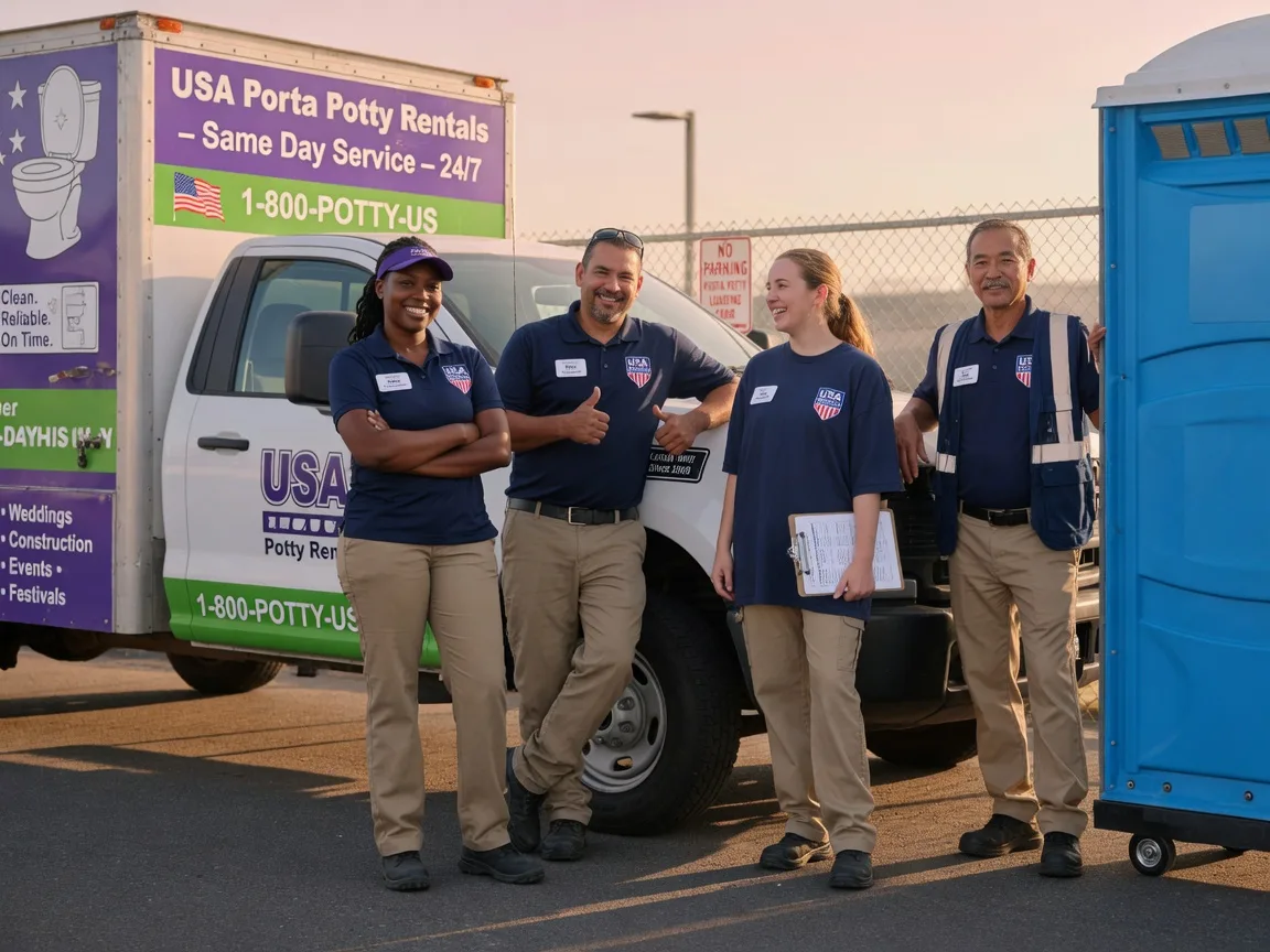 Porta Potty Rental company in Sand Fork, WV